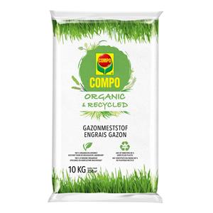 Compo Gazonmeststof Organic&recycled 10kg 250m²