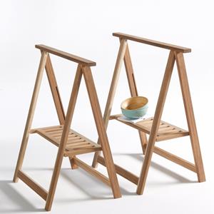 LA REDOUTE INTERIEURS Set van 2 schragen in acacia, Julma