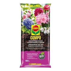 Compo Bodemverbeteraar Zuurminnende Planten 40l