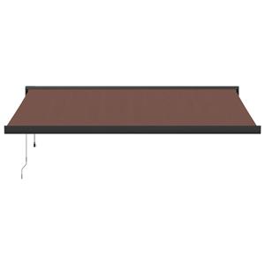 vidaXL Luifel automatisch uittrekbaar 450x300 cm bruin