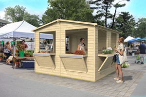 Van Kooten Tuin en Buitenleven Kiosk Moose 303x294 cm