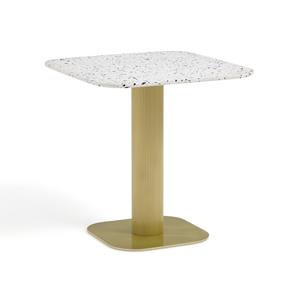LA REDOUTE INTERIEURS Tuintafel in metaal en terrazzo, Bistro