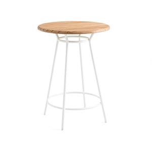 LA REDOUTE INTERIEURS Hoge tuintafel in aluminium en teak, Chassagne