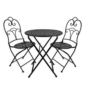 Countrylifestyle Bistroset Ilan zwart