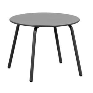 Leen Bakker Bijzettafel Montreal - antraciet/metaal - Ø50 cm
