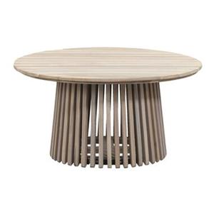 Leen Bakker Bijzettafel Saône - acacia/greywash - 35xØ70 cm