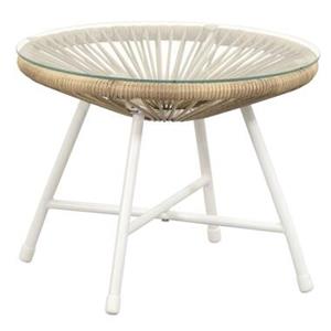 Leen Bakker Bijzettafel Grand - zand - 36xØ60 cm