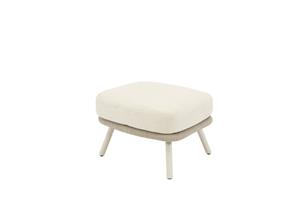 Relax Voetenbank Perpignan Latte Mocha 62 x 53 cm