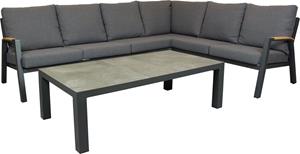 Relax Loungeset Sumatra XL 5-Delig met tafel Santiago 148 cm