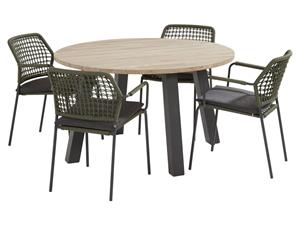 Taste by 4 Seasons Tuinset Barista Derby Ø130 cm Green