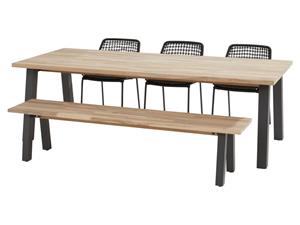 Taste by 4 Seasons Picknickset Barista Derby 240 cm Antraciet