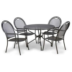 Kettler Tuinset Ferrol Strekmetaal Ø105 cm