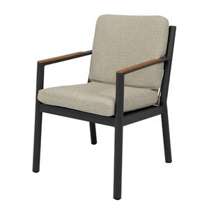 Relax Armstoel Rocca Beige Dark Grey