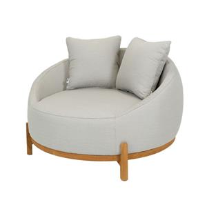 Bon Dia Loungestoel Getafe Savane Grey Teak