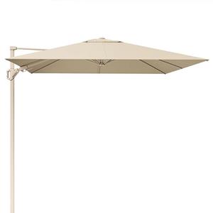 Platinum Zweefparasol Challenger T2 Premium Champagne Sandstone 300 x 300 cm