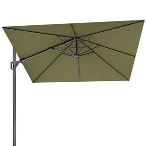 Platinum Zweefparasol Challenger Premium T2 Lush Green 300 x 300 cm