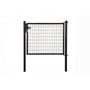 Giardino Enkele Poort Napoli H 120 X L 125cm Zwart