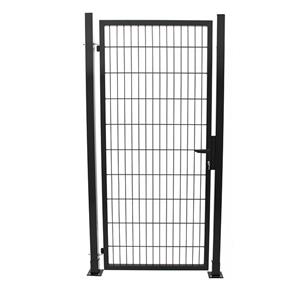 Giardino Enkele Poort Roma/milano Gecoat 180x100cm Antraciet