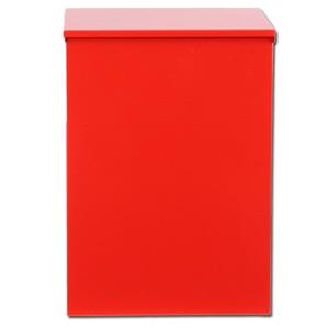 Hardbrass Brievenbus Allux 100 Rood