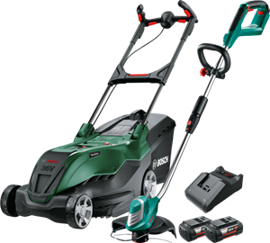 Bosch AdvancedRotak 36V-40-650 + AdvancedGrassCut 36 Li incl. 4,0 Ah accu (2x)