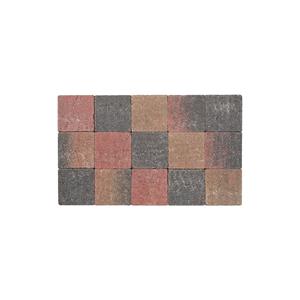 Cobo Garden Kassei - Beton - 'in-line' Getrommeld - Herfstkleur - 15x15x6cm