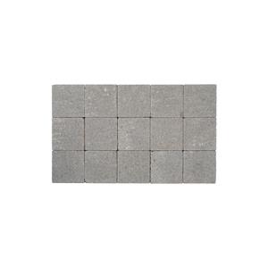 Cobo Garden Kassei - Beton - 'in-line' Getrommeld - Muisgrijs - 15x15x6cm