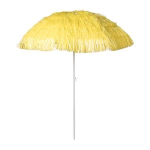 Xenos Hawaii parasol - geel - ø160x180 cm