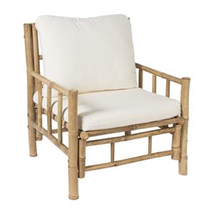 Xenos Bamboe fauteuil padang - 80x70x70 cm