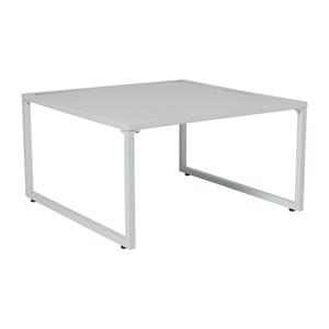 Xenos Bijzettafel Tenerife - wit - ø64x35 cm