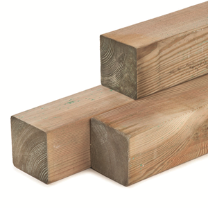 Tuindeco Paal Midden-Europees grenen 6.8x6.8x270cm