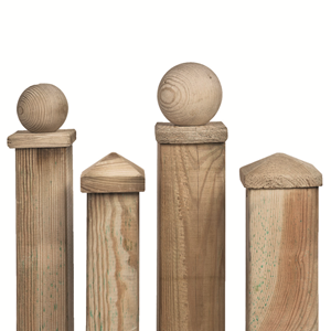Tuindeco Paalornament Bol/plaat 8.0cm