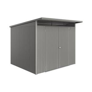 Biohort Berging Avantgarde Eco A6 Kwartsgrijs (dubbele Deur)