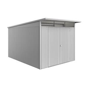 Biohort Berging Avantgarde Eco A8 Zilvergrijs Metallic (dubbele Deur)