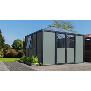 Vitavia Tuinhuis Universum - Met Paviljoendak - Zwart - 314x314cm