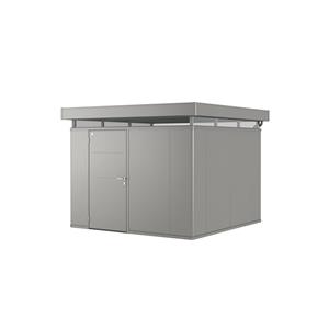 Biohort Tuinhuis Casanova 300x300cm Kwartsgrijs Metallic Deur Links