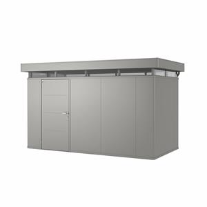 Biohort Tuinhuis Casanova 400x200cm Kwarts Grijs Deur Links