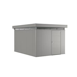 Biohort Tuinhuis Casanova 300x400cm Kwartsgrijs Metallic Deur Rechts