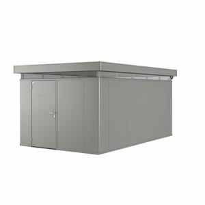 Biohort Tuinhuis Casanova 300x500cm Kwartsgrijs Metallic Deur Links