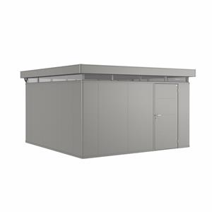 Biohort Tuinhuis Casanova 400x400cm Kwartsgrijs Metallic Deur Rechts