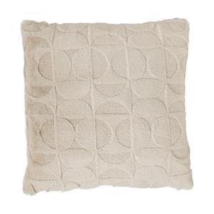 Xenos Kussen japandi - beige - 45x45 cm
