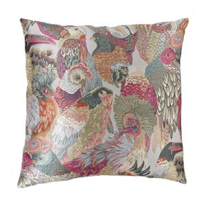 Xenos Kussen vogels - multikleur - 45x45 cm