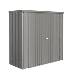 Biohort Tuinkast 190 Kwartsgrijs Metallic
