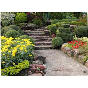 Merkloos Tuinposter Tuin 7 - Pillow Buddies