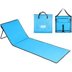 Feel Furniture  Hip strand ligbed met draagzak - Blauw