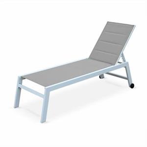 Sweeek  Ligbed van aluminium en textileen
