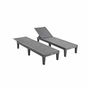 Sweeek  Set van 2 verstelbare ligstoelen - PIA
