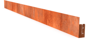 Geroba Cortenedge kantopsluiting vlak 2200x2x150 mm - 