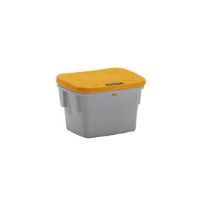 Eurokraft pro Universele - en strooigoedbak, zonder uitneemopening, 60 l, deksel oranje