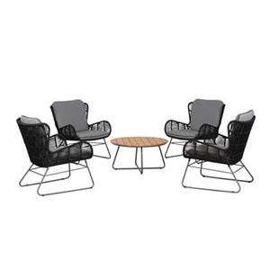 Woood Exotan Grace stoel loungeset - 5-delig