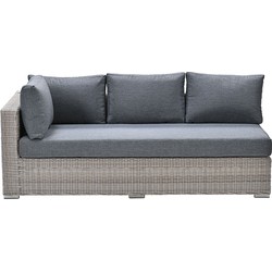 Garden Impressions Tennessee loungebank rechts v.willow -texfiber